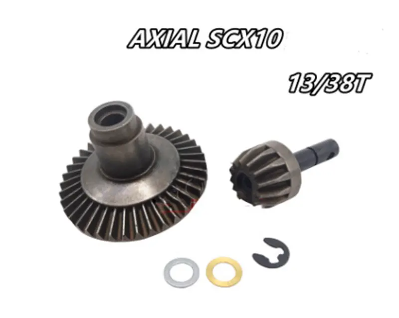 38T/13T Front And Rear Axle Metal Gear For Scx10 90035 Rc Car Parts 1