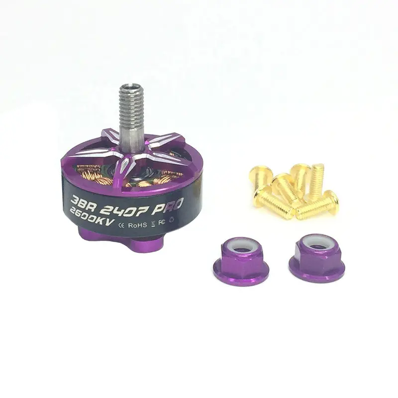 3Bhobby 3B-R 2407 Pro Brushless Motor 1700Kv 2100Kv 2400Kv 2600Kv 4-6S For Rc Drone Fpv Racing 1
