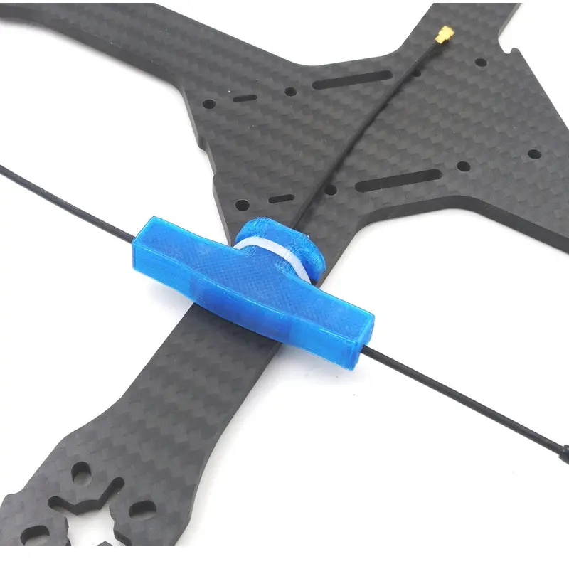 3D Printed Tpu Antenna Fixing Seat Mount Holder For Tbs Crossfire Receiver Rc Drone 1