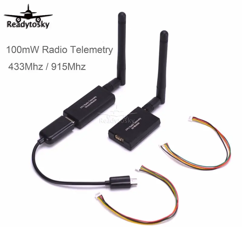3Dr 100Mw / 500Mw / 1000Mw Radio Telemetry 433Mhz 915Mhz Air & Ground Data Transmit Module For Apm2.6 2.8 Pixhawk Flight Control 1