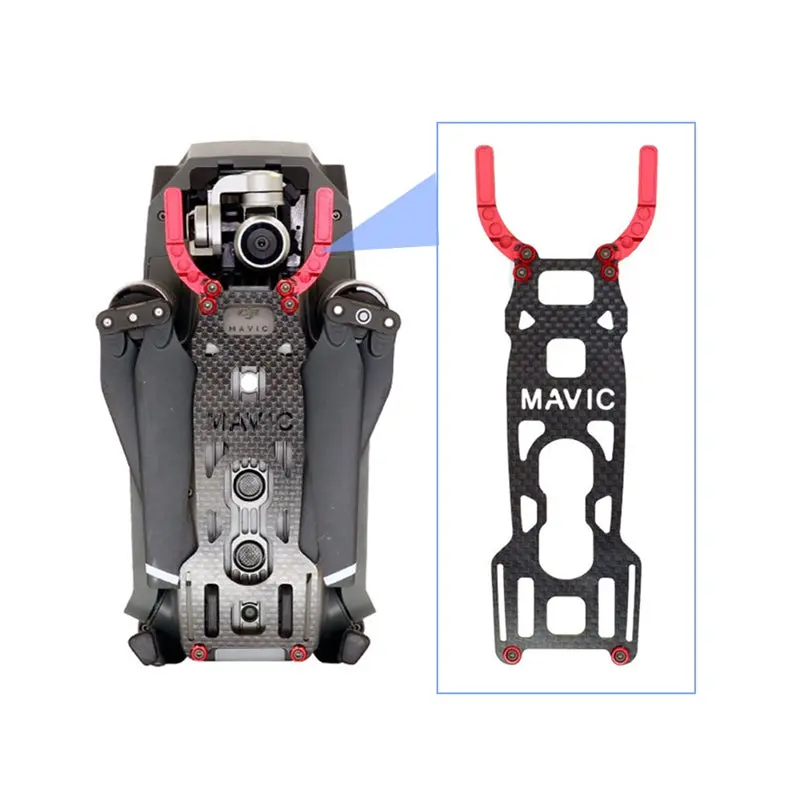 3K Carbon Fiber Gimbal Guard Protective Board Protector For Dji Mavic Pro / Mavic Pro Platinum 1