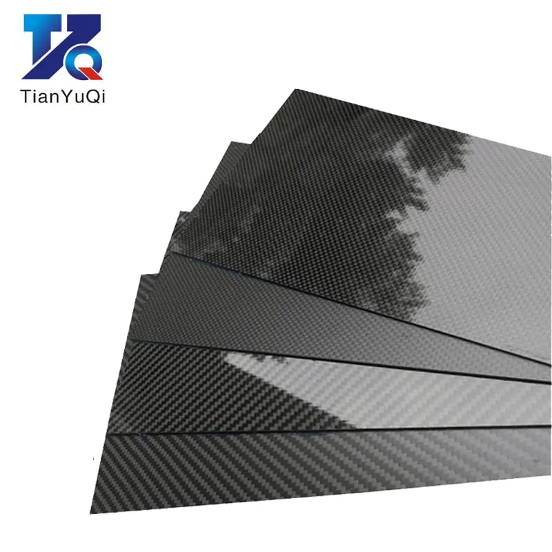 3K Carbon Fiber Plate 200X250mm 100%Pure Carbon Board 1Mm 2Mm 3Mm 4Mm 5Mm Thickness Carbon Fiber Material For Rc Uav/Toys 1