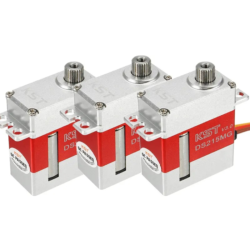 3Pcs Kst Ds215mg V3.0 Stainless Steel Gear Digital Servo For 450 380 480 500 Rc Helicopter 1