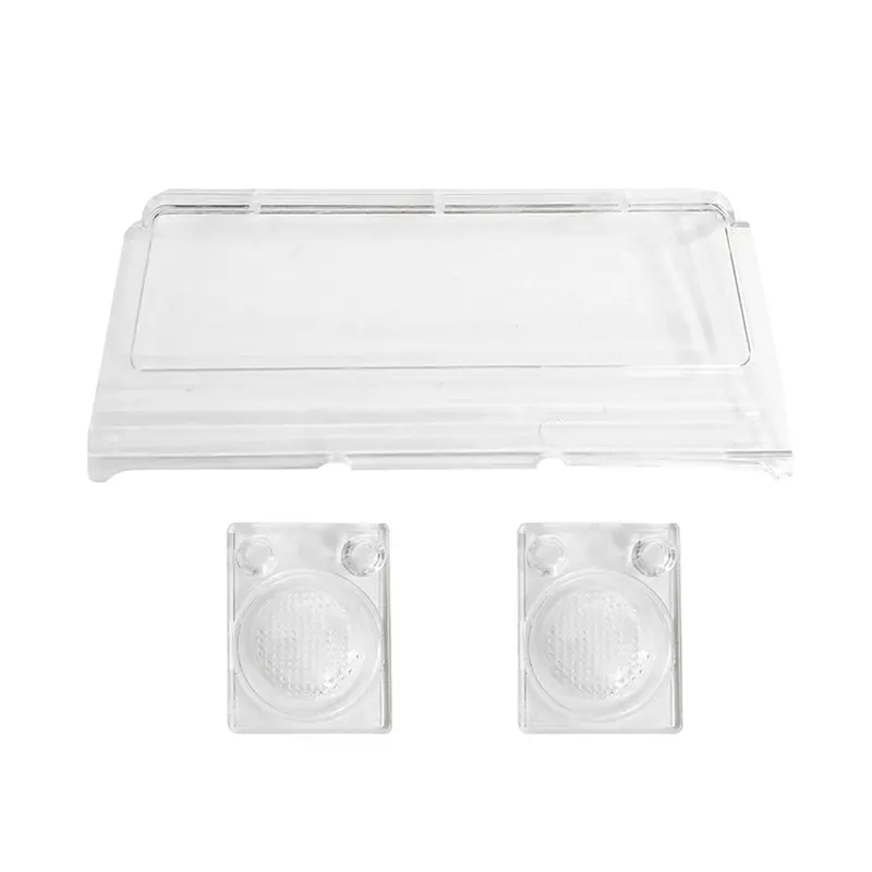 3Pcs Mn-90 1/12 Rc Car Spare Parts Front Windshield +Lights 1