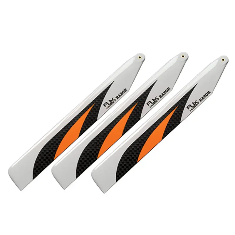 3Pcs Rjx 155Mm Carbon Fiber Main Blade For Trio 180 Cfx Rc Helicopter 1
