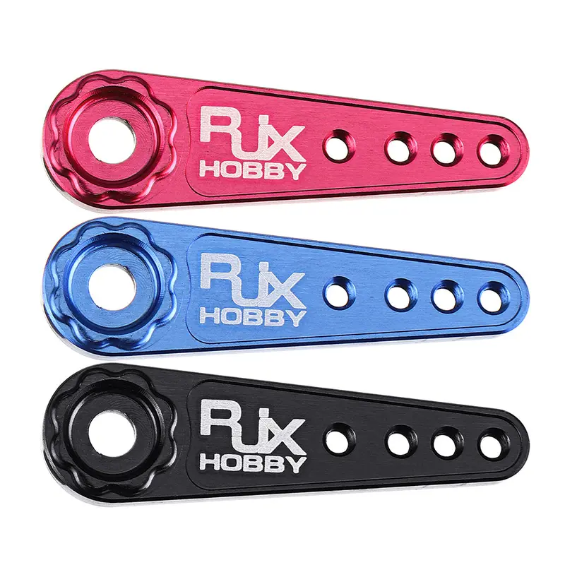 3Pcs Rjxhobby Fs0314 25T Cnc Aluminous Servo Arm For Futaba Savox Rjx Servo 1