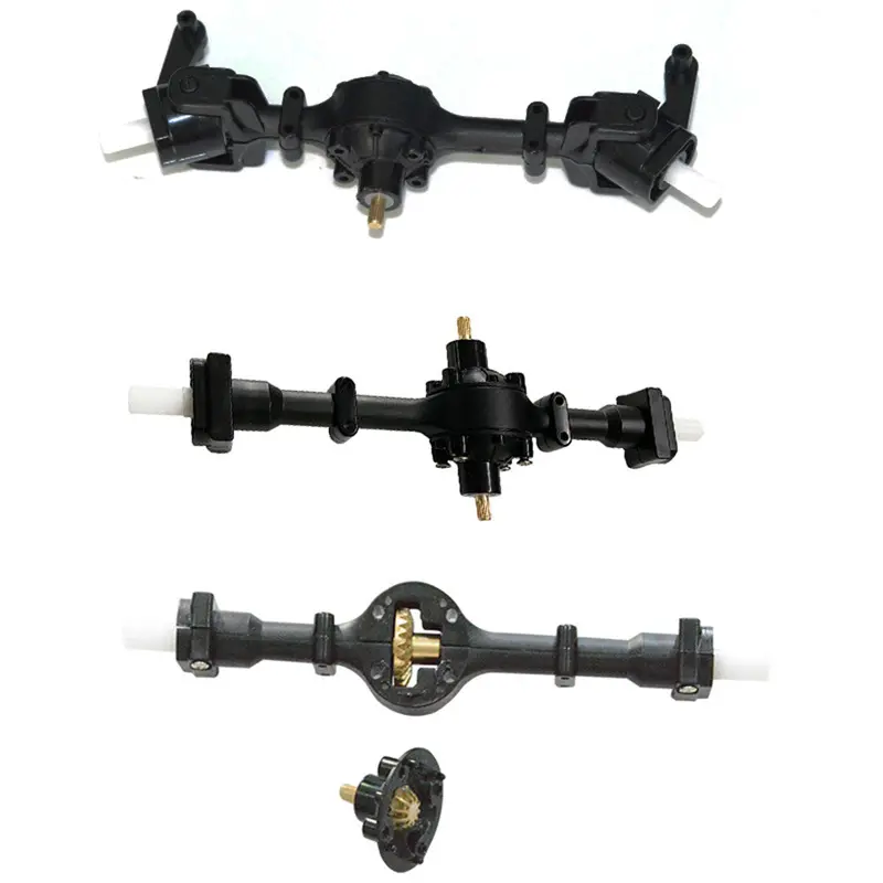 3Pcs Wpl B16 B36 1/16 2.4G 6Wd Rc Car Upgrade Parts Metal Gear Front Rear Middle Bridge Axle 1