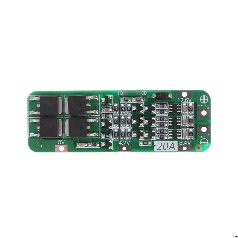 3S 20A Li-Ion Lithium Battery 18650 Charger Pcb Bms Protection Board 12.6Vmodule 1