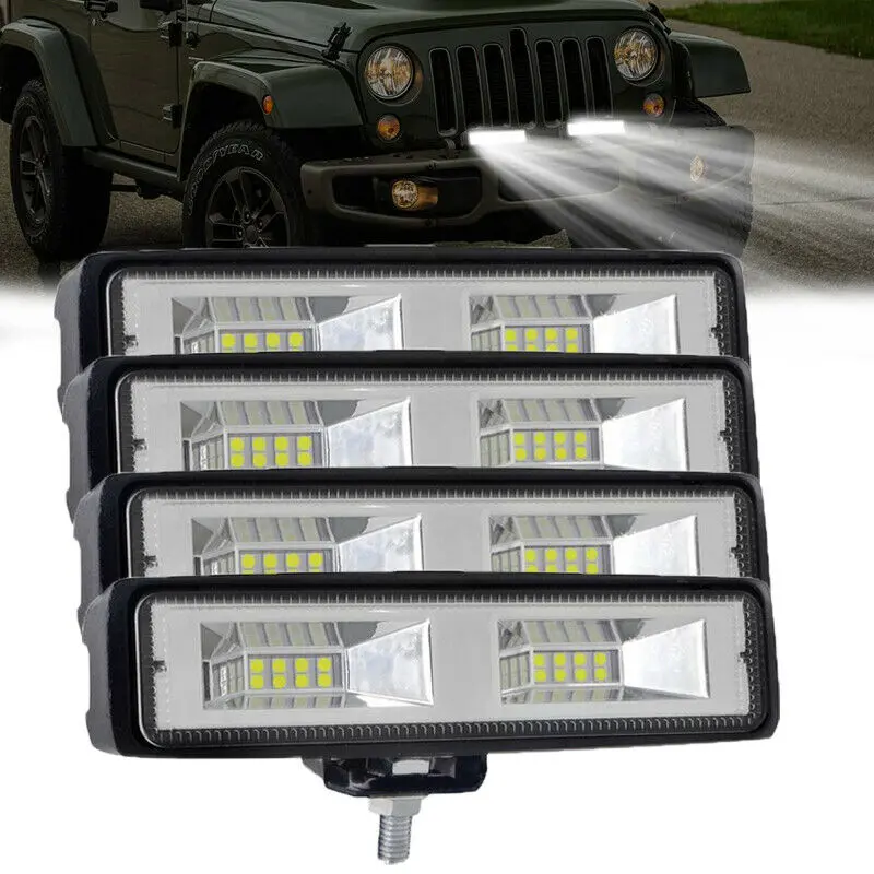 4 Barras Led Universales Offroad 6 Pulgadas 1