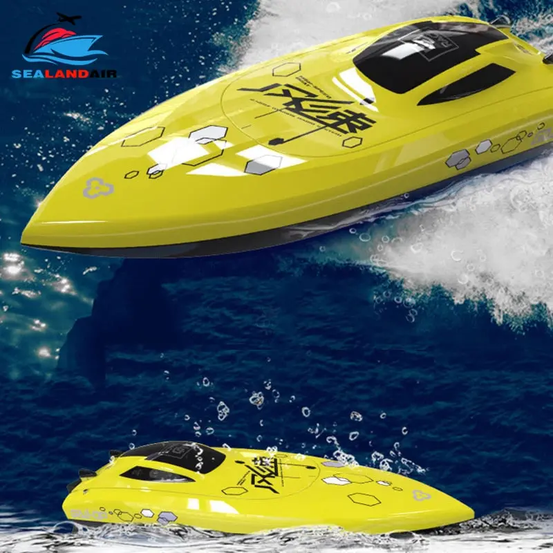 4 Channels 2.4Ghz 25Km/H High Speed Remote Control Boat Electric Rc Racing Boat Waterproof Speedboat Toys For Kids Xmas Gifts 1