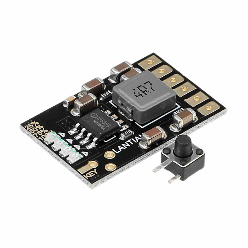 4 In 1 Charger Discharger Boost 5V 2.1A Module For 3.7V 4.2V Battery Diy Mobile Power With Button 1