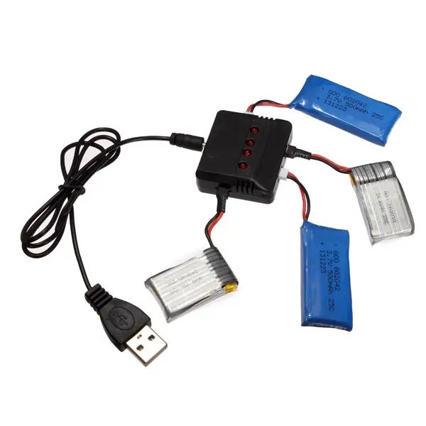 4 In 1 X4 Battery Charger For Eachine H8 Hubsan X4 Wltoys Udi Jxd Syma Quadcopter 1