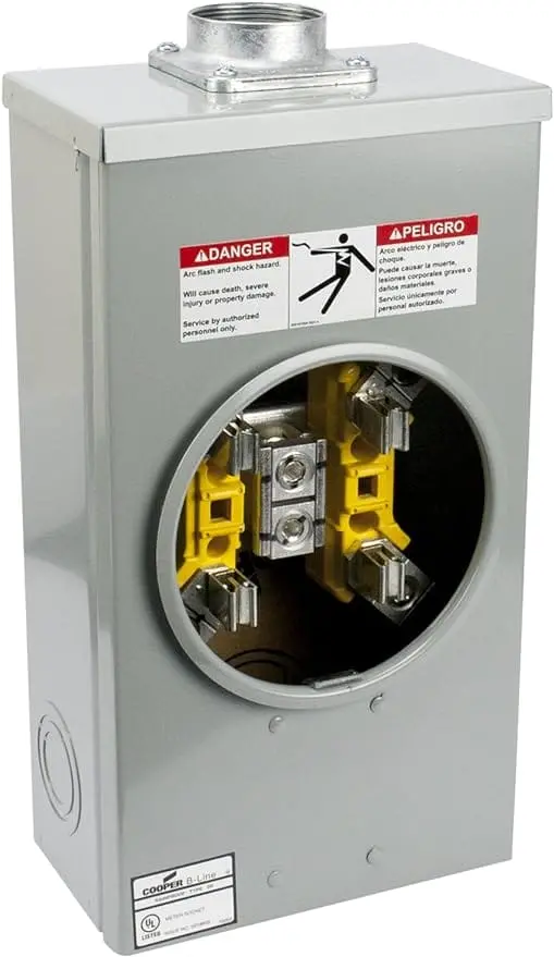 4 Jaw 200A Meter Socket 1