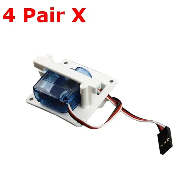 4 Pair X Servo Protector Servo Mount For 6-9G Servo 1