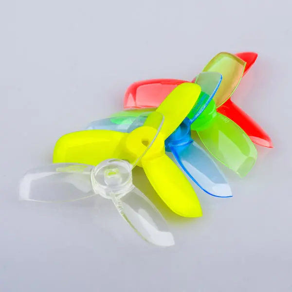 4 Pairs Gemfan Hulkie 1940 1.9X4x3 3-Blade Square Hole Pc Propeller For 1104-1105 Motor Rc Drone 1