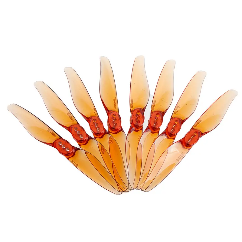 4 Pairs Gemfan Hurricane 3018 3X1.8 3 Inch 2-Blade Propeller 2Mm Hole T Mount For Rc Drone Fpv Racing 1