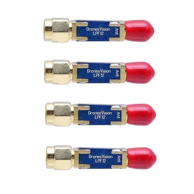4 Pcs 1.4Ghz Low Pass Filter For 1.2Ghz System Fpv Rc Av Transmitter Lpf 1