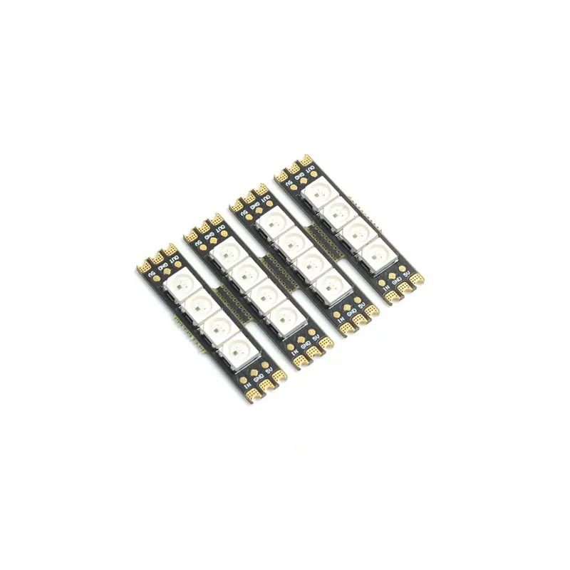 4 Pcs Diatone Sw401 Mamba 5V Colorful Power Led Strip Light Board For Mamba F722s Rc Drone Fpv Racing 1