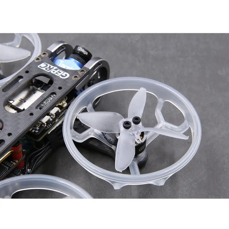4 Pcs Geprc Cinepro 4K Hd Protection Ring 60Mm Diameter 25Mm Height Brushless Motor Holes 9X9mm 1