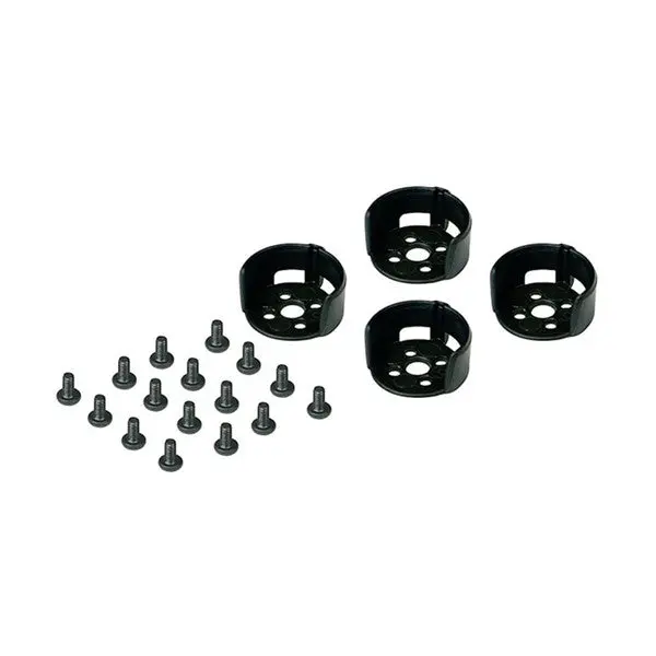 4 Pcs Kingkong/Ldarc Universal Motor Cover Protection Black For 11 Series Motors Rc Drone 1