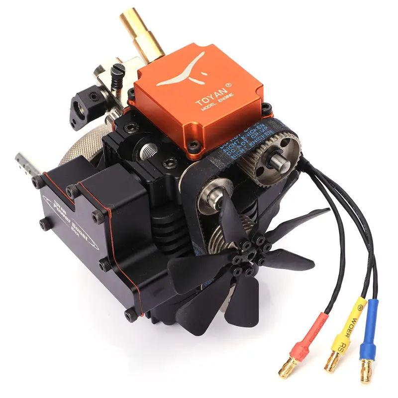 4 Stroke Rc Engine Gasoline Model Engine Kit Starting Motor For Rc Car Boat Airplane Toyan Fs-S100g(W) 1