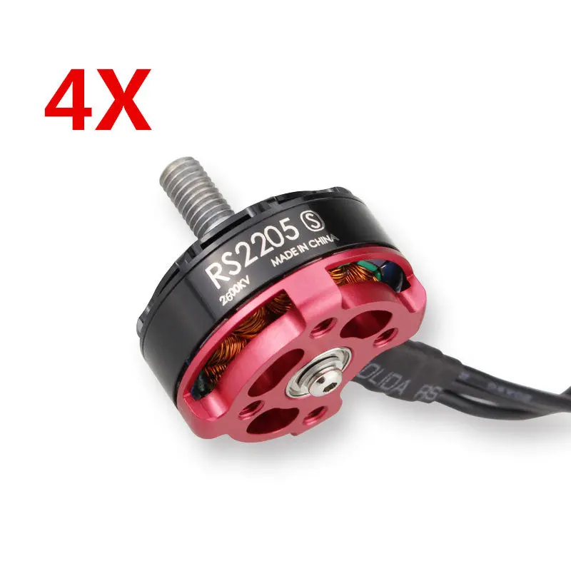 4 X Emax Rs2205s 2600Kv Racing Edition Brushless Motor For Rc Drone Fpv Racing 1
