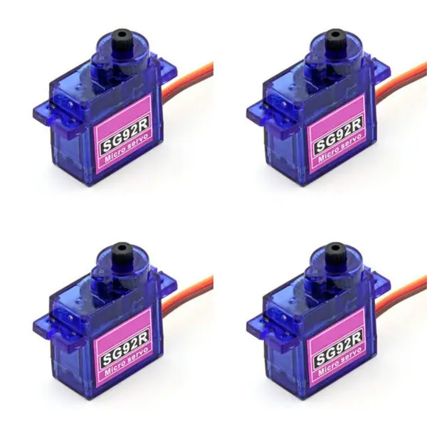 4 X Sg92r Mini Micro Servo 9G 2.5Kg For Rc Airplane 1
