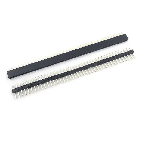 40 Pins 1 Row 2.00Mm Pitch Straight Pin Header Male Female 1