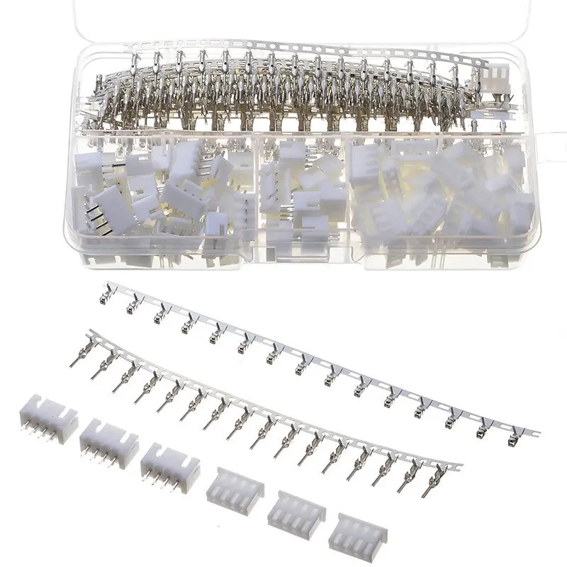 400Pcs 2.54Mm Jumper Pin Housing Jst Connector 1