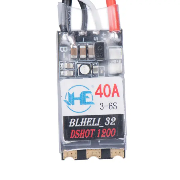 40A 3-6S Blheli 32 Brushless Esc Dshot1200 Ready Rgb Led For Rc Drone Fpv Racing 1