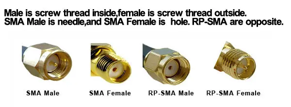 40Cm 400Mm 1.2G 5.8G Fpv Antenna Extend Cable Sma Rp-Sma Adatper Extension Cord For Rc Drone 2