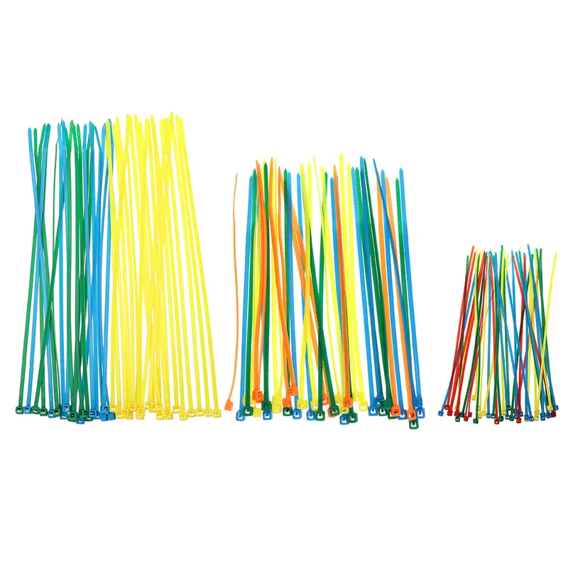 40Pcs Rjxhobby 2.5X100/3X150/4X200mm Self-Locking Nylon Cable Ties Zip Tie 1