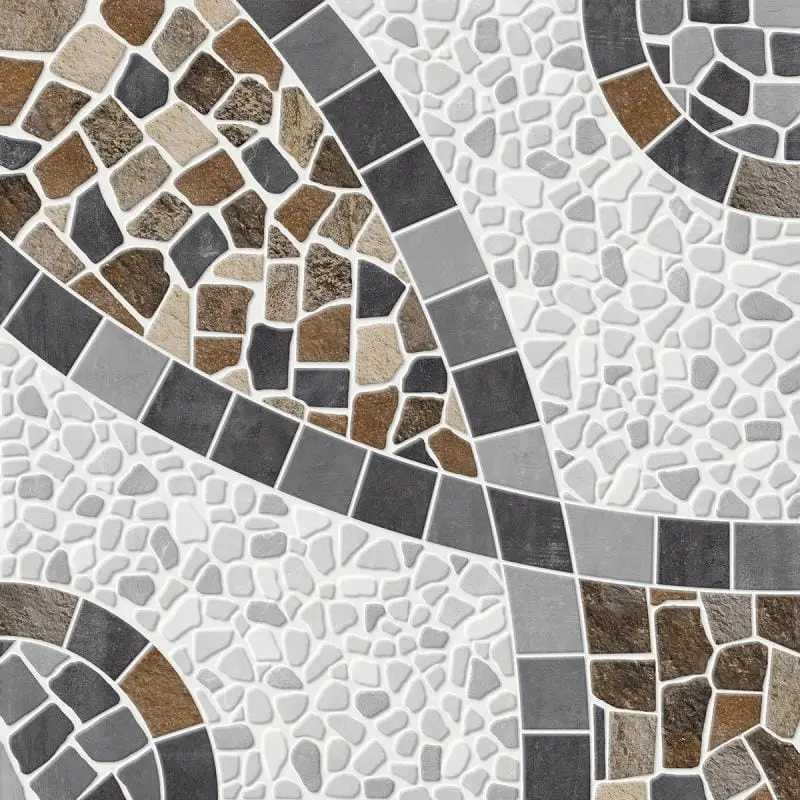 43169 Delfos Ceramic Floor Tile 17" X 17" 1