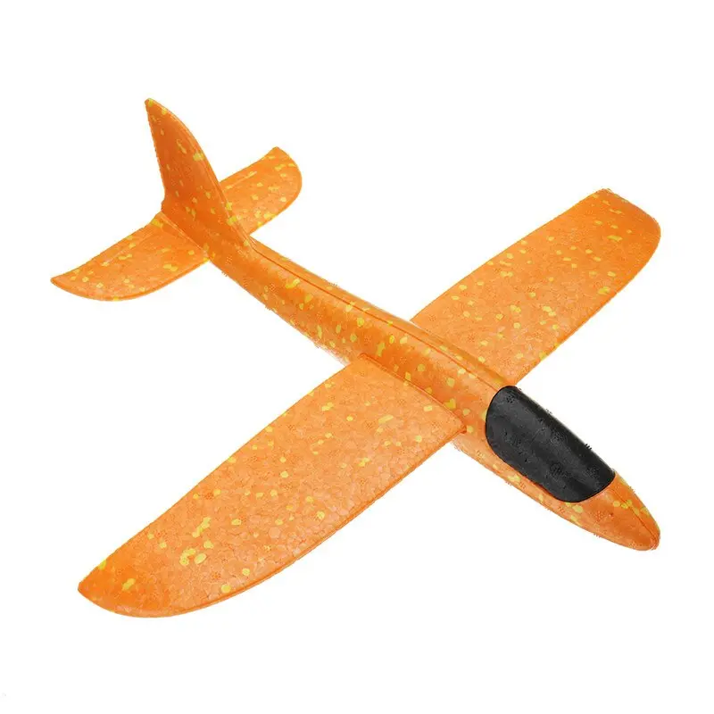 48Cm Big Size Hand Launch Throwing Hand Throw Planes Inertial Foam Epp Airplane Toy Children Plane For Kids Blue Purple Pink 4