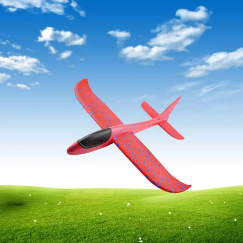 48Cm Hand Launch Throwing Glider Epp Foam Aeroplane Model Flying Glider Airplane Toy Children Outdoor Flaying Glider Toys 1