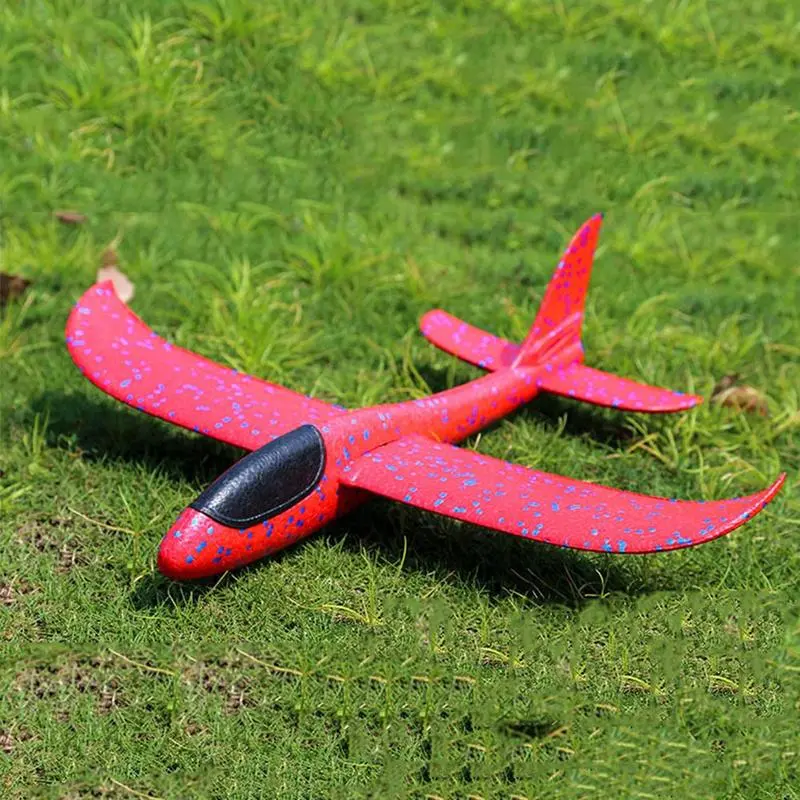 48Cm Hand Throw Foam Plane Toys Outdoor Launch Glider Airplane Kids Gift Toy Free Fly Plane Toys Puzzle Model Jouet 1