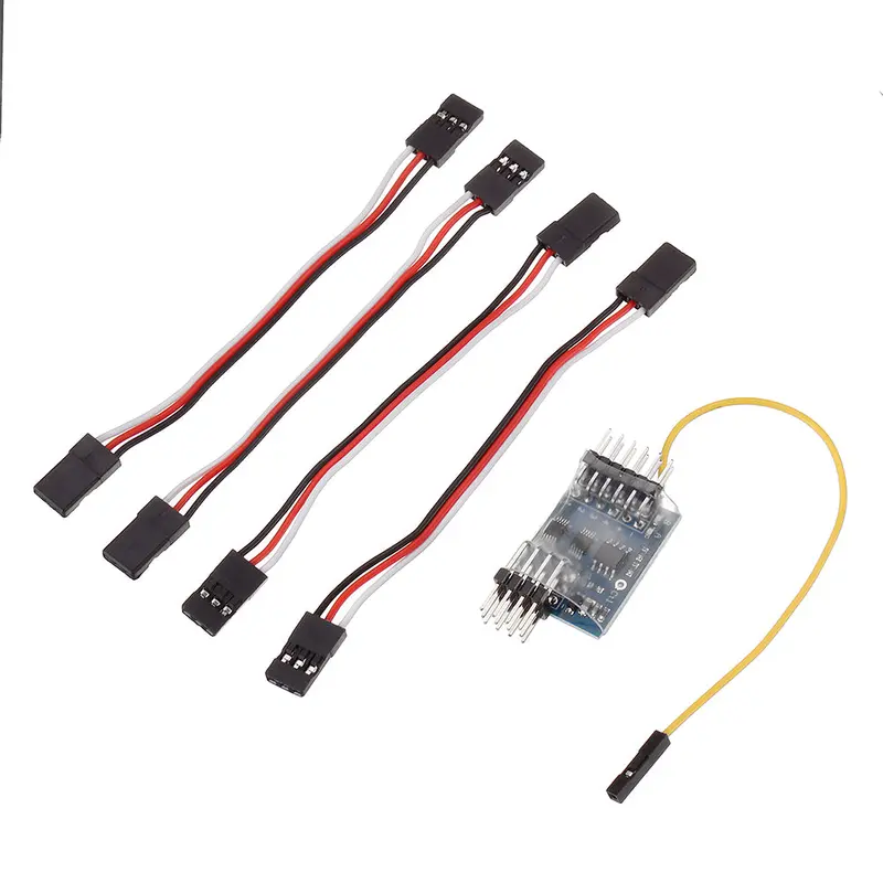 4Ch Two Way 3.3-6V Remote Control Trainer With Cable Wire 28X21mm Board Diy Rc Airplane Spare Parts 1