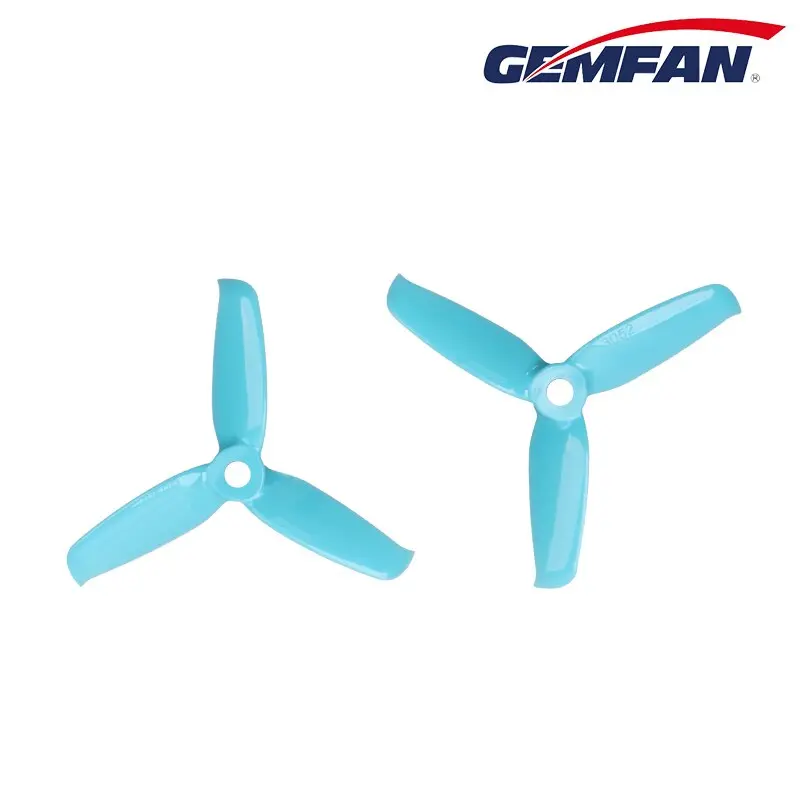 4Pcs/2Pairs Gemfan 3Inch 3052 3 Bades Tri-Blade Propeller Compatible 1306/1806 Motor For Fpv Mini 130Mm Quadcopter Frame Kit 1