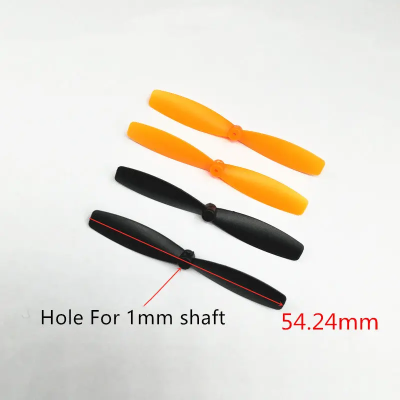 4Pcs Cw/Ccw Propeller Props Blade For Rc 55Mm 5.5Cm Mini Racing Drone Quadcopter Aircraft Uav Spare Parts Accessories Component 1