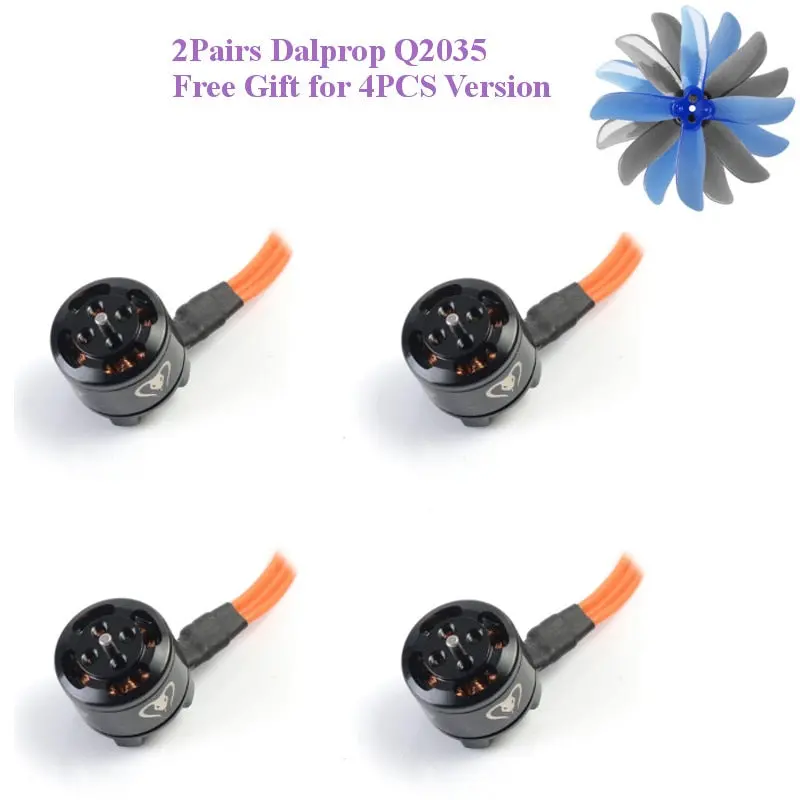 4Pcs Diatone Mamba 1105 5500Kv 2-4S Brushless Motor For Diatone Gt R239 R249 R249+ Fpv Racing Rc Drone 1