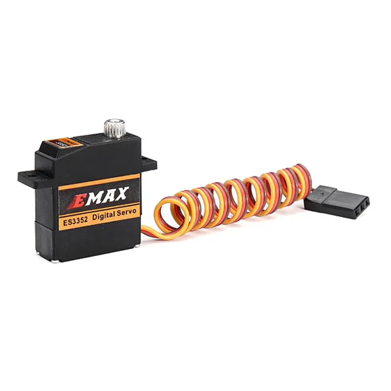 4Pcs Emax Es3352 12.4G Mini Metal Gear Digital Servo For Rc Airplane 2