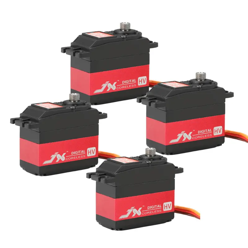 4Pcs Jx Pdi-Hv5932mg-360° Coreless 30Kg Metal Gear Large Torque Digital Servo For Rc Robot 1
