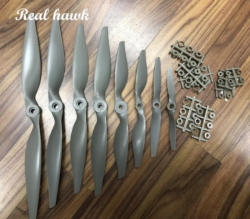4Pcs/Lot 5X5/6X4/7X5/8X6/9X6/10X5/10X7/11X5.5/11X7/12X6/13X6.5/14X7 Nylon Glass Fiber Electric Propeller Rc Model Replace Apc 1