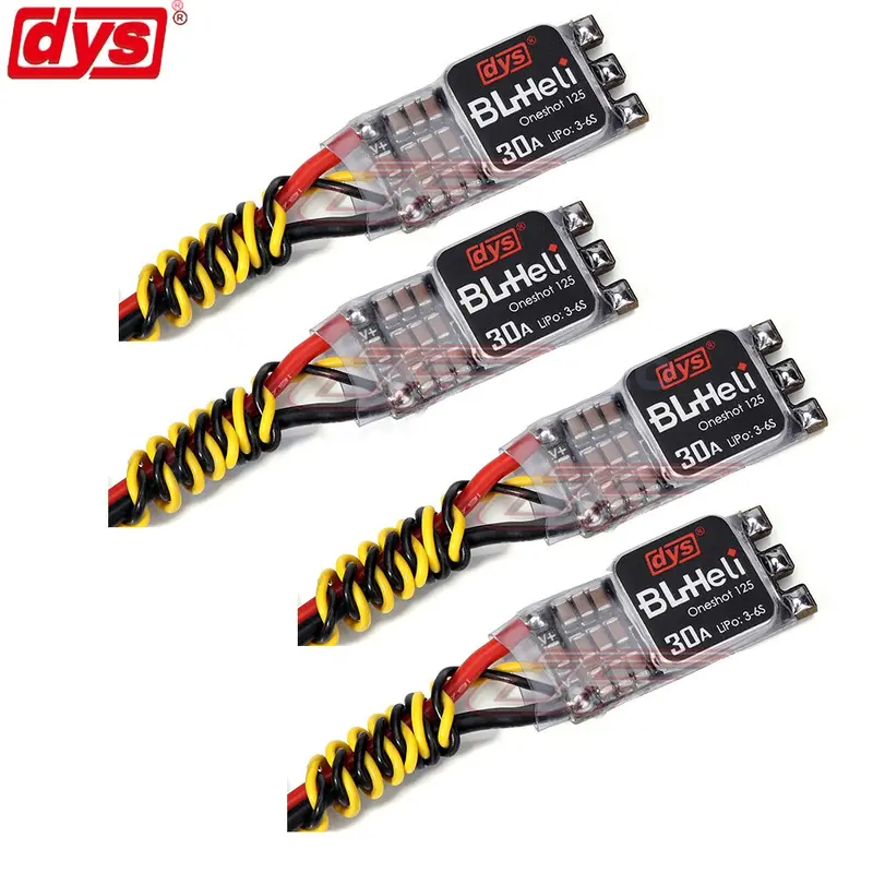 4Pcs/Lot Original Dys New Version Xm30a Xms30a Blheli Mini 30A V2 Esc For High Kv Power Electronic Speed Controller 1