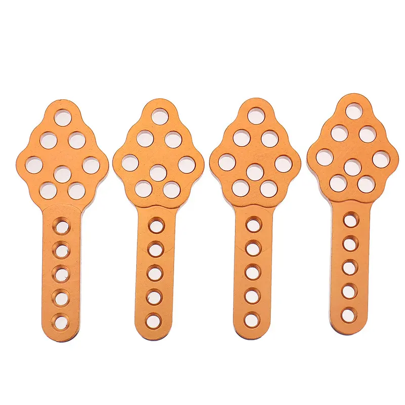 4Pcs Metal Shock Abosrber Damper Mount Plate For Axial Scx10 1/10 Rc Crawler Car Parts 1
