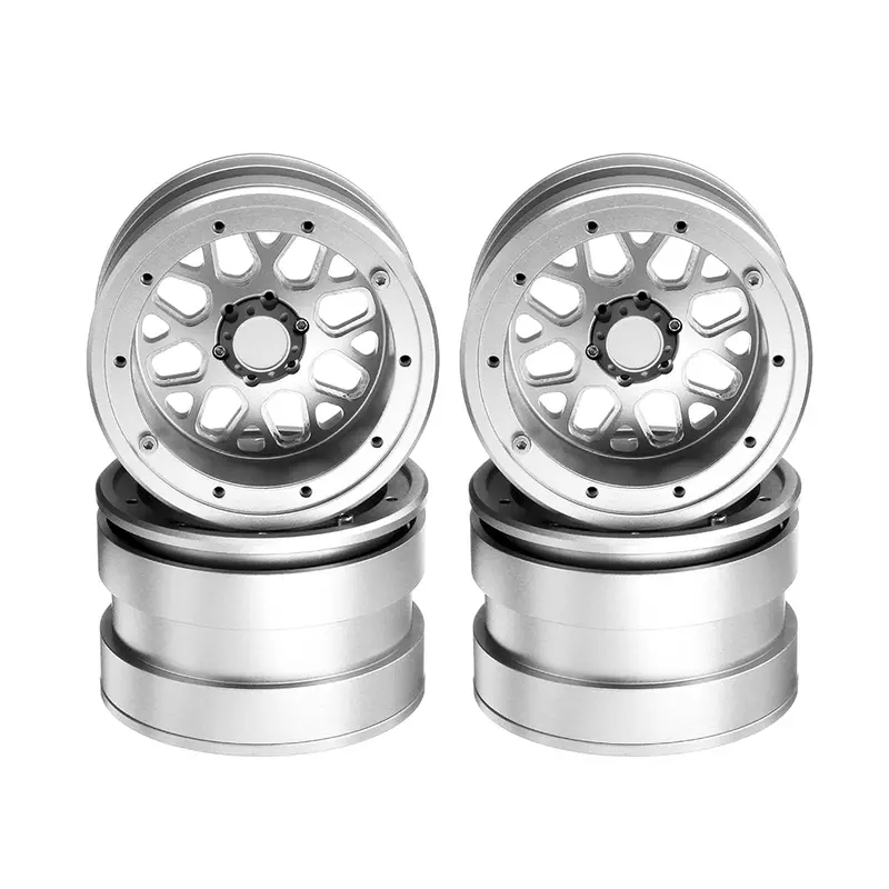 4Pcs Per Set 1/10 1/8 2.2 Inch D1rc Rock Crawler Alloy Metal Rc Car Wheel Hub For Scx10 Trx4 1