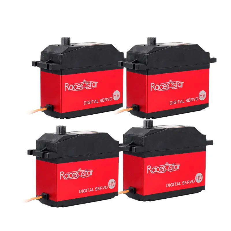 4Pcs Racerstar Ds2060hv 180° 62Kg Metal Gear Digital Servo For 1:5 Rc Car Rc Robot 1