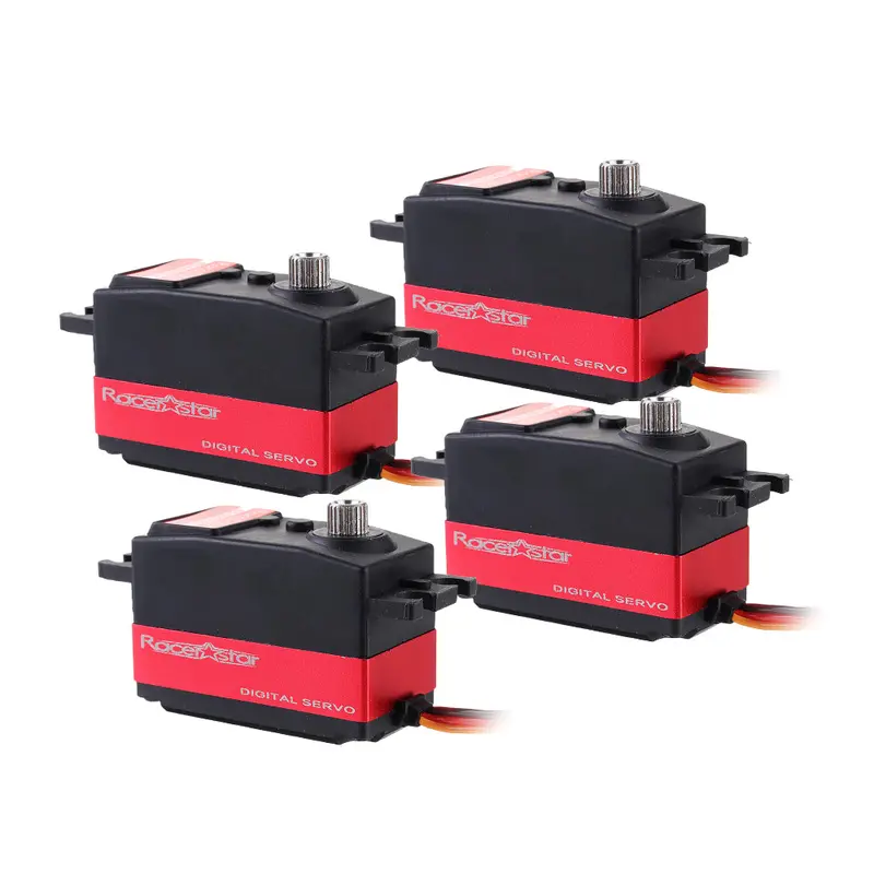 4Pcs Racerstar Ds4409mg 120° 9.2Kg Large Torque Metal Gear Digital Servo For 1 : 8 Rc Car Rc Airplane 1