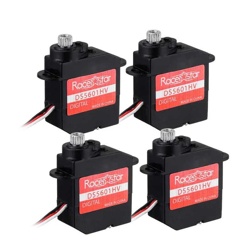 4Pcs Racerstar Ds5601hv 120° 5.6G Coreless Metal Gear Digital Hv Servo For Rc Airplane 1