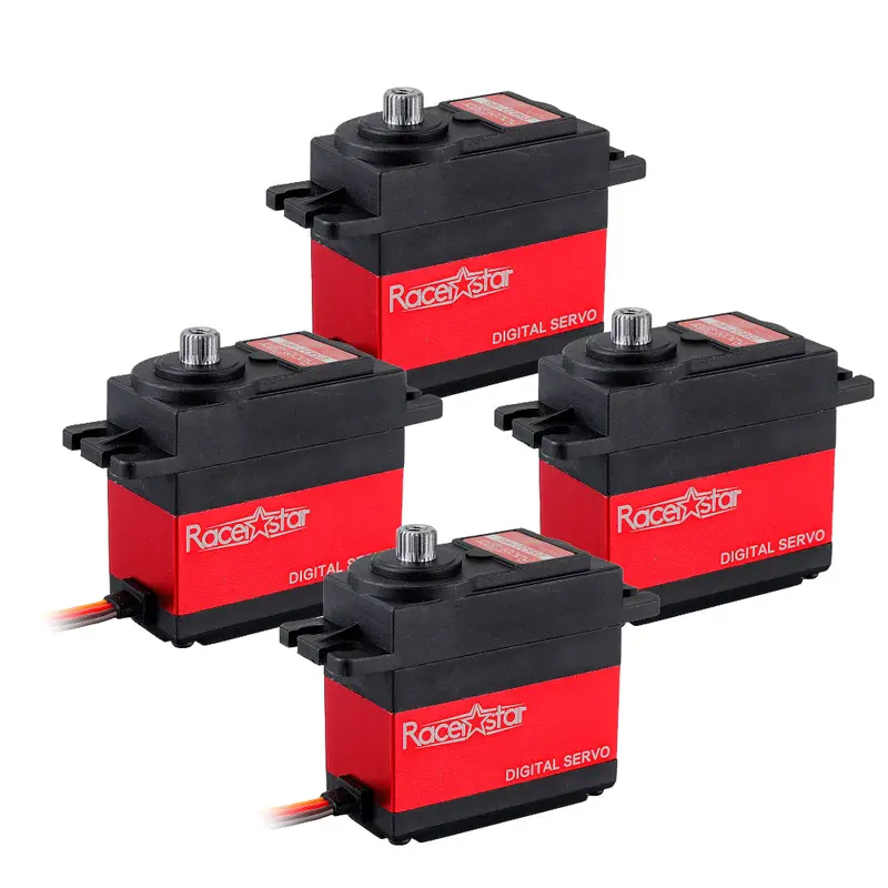 4Pcs Racerstar Ds6221mg 20Kg 120° Metal Gear Digital Servo For 1/8 1/10 Rc Car 1